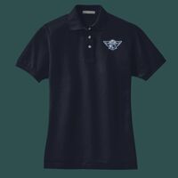 Women's Heavyweight Cotton Pique Polo Thumbnail