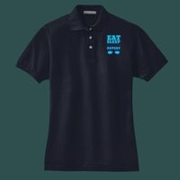 Women's Heavyweight Cotton Pique Polo Thumbnail