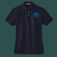 Women's Heavyweight Cotton Pique Polo Thumbnail