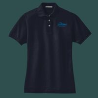 Women's Heavyweight Cotton Pique Polo Thumbnail