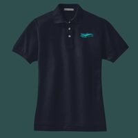 Women's Heavyweight Cotton Pique Polo Thumbnail