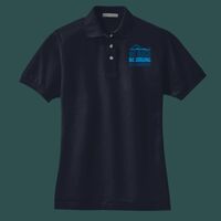 Women's Heavyweight Cotton Pique Polo Thumbnail
