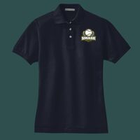 Women's Heavyweight Cotton Pique Polo Thumbnail