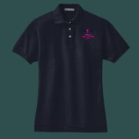 Women's Heavyweight Cotton Pique Polo Thumbnail