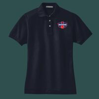 Women's Heavyweight Cotton Pique Polo Thumbnail