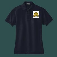 Women's Heavyweight Cotton Pique Polo Thumbnail