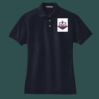 Women's Heavyweight Cotton Pique Polo Thumbnail