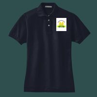 Women's Heavyweight Cotton Pique Polo Thumbnail