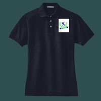 Women's Heavyweight Cotton Pique Polo Thumbnail