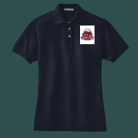 Women's Heavyweight Cotton Pique Polo Thumbnail