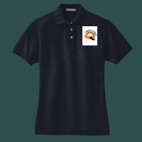 Women's Heavyweight Cotton Pique Polo Thumbnail