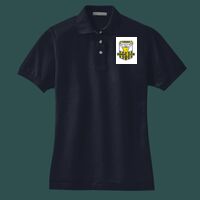 Women's Heavyweight Cotton Pique Polo Thumbnail