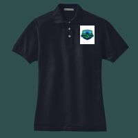 Women's Heavyweight Cotton Pique Polo Thumbnail