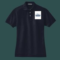 Women's Heavyweight Cotton Pique Polo Thumbnail