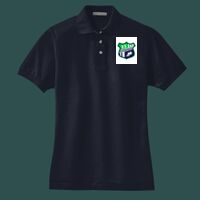 Women's Heavyweight Cotton Pique Polo Thumbnail
