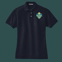 Women's Heavyweight Cotton Pique Polo Thumbnail