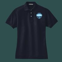 Women's Heavyweight Cotton Pique Polo Thumbnail