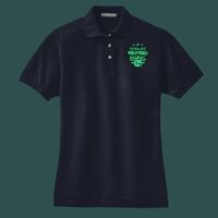 Women's Heavyweight Cotton Pique Polo Thumbnail