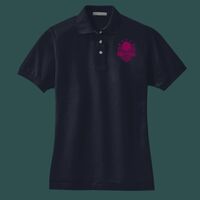 Women's Heavyweight Cotton Pique Polo Thumbnail