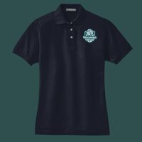 Women's Heavyweight Cotton Pique Polo Thumbnail
