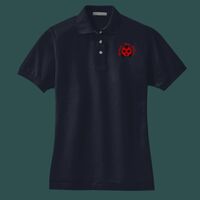 Women's Heavyweight Cotton Pique Polo Thumbnail
