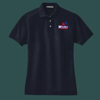 Women's Heavyweight Cotton Pique Polo Thumbnail