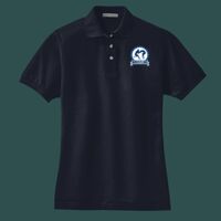 Women's Heavyweight Cotton Pique Polo Thumbnail