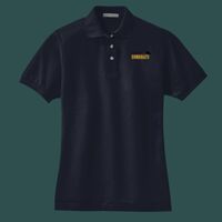 Women's Heavyweight Cotton Pique Polo Thumbnail