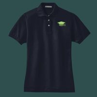 Women's Heavyweight Cotton Pique Polo Thumbnail