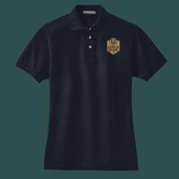 Women's Heavyweight Cotton Pique Polo Thumbnail