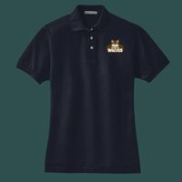Women's Heavyweight Cotton Pique Polo Thumbnail