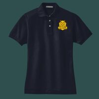 Women's Heavyweight Cotton Pique Polo Thumbnail