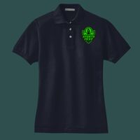 Women's Heavyweight Cotton Pique Polo Thumbnail