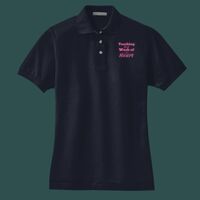 Women's Heavyweight Cotton Pique Polo Thumbnail