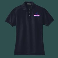 Women's Heavyweight Cotton Pique Polo Thumbnail