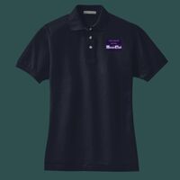 Women's Heavyweight Cotton Pique Polo Thumbnail