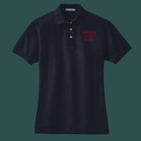 Women's Heavyweight Cotton Pique Polo Thumbnail