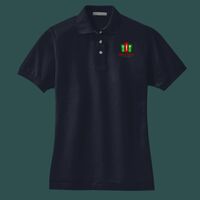 Women's Heavyweight Cotton Pique Polo Thumbnail