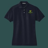 Women's Heavyweight Cotton Pique Polo Thumbnail