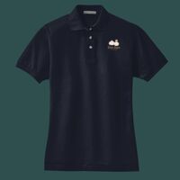 Women's Heavyweight Cotton Pique Polo Thumbnail