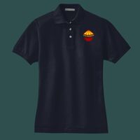 Women's Heavyweight Cotton Pique Polo Thumbnail