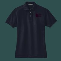 Women's Heavyweight Cotton Pique Polo Thumbnail