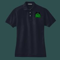 Women's Heavyweight Cotton Pique Polo Thumbnail