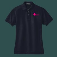 Women's Heavyweight Cotton Pique Polo Thumbnail