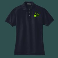 Women's Heavyweight Cotton Pique Polo Thumbnail
