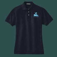 Women's Heavyweight Cotton Pique Polo Thumbnail