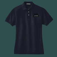 Women's Heavyweight Cotton Pique Polo Thumbnail