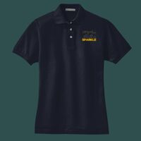 Women's Heavyweight Cotton Pique Polo Thumbnail