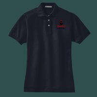 Women's Heavyweight Cotton Pique Polo Thumbnail