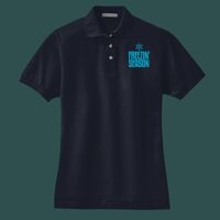 Women's Heavyweight Cotton Pique Polo Thumbnail